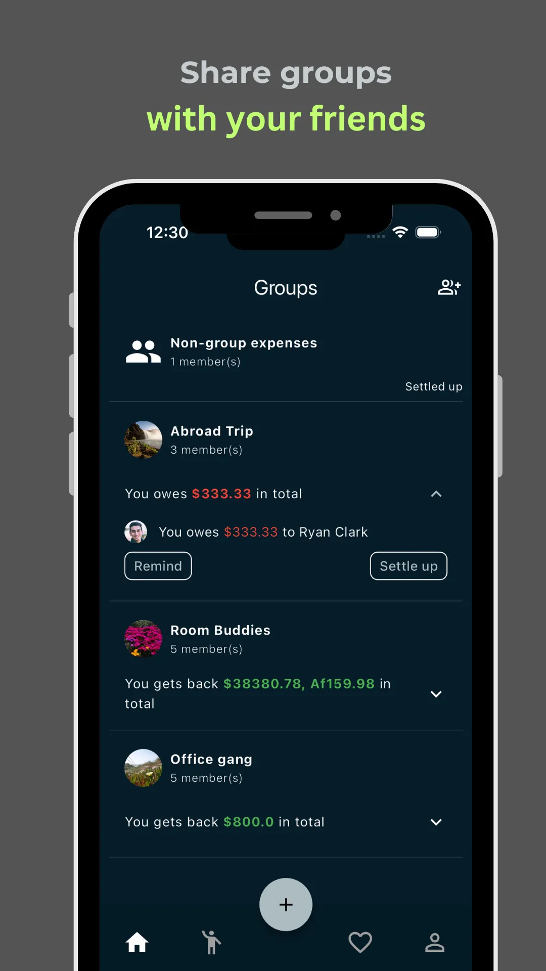 SplitBuddy - Split group bills | Indus Appstore | Screenshot