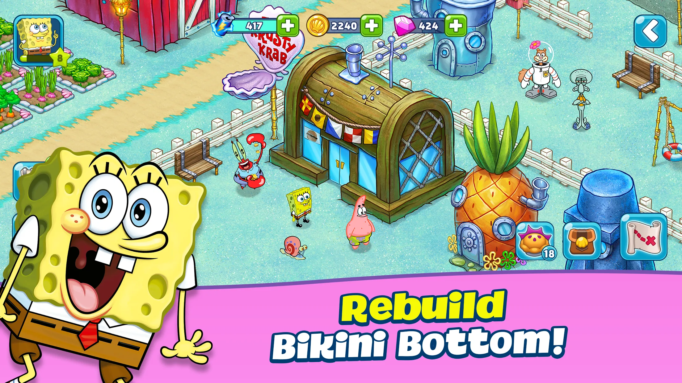 SpongeBob Adventures: In A Jam | Indus Appstore | Screenshot