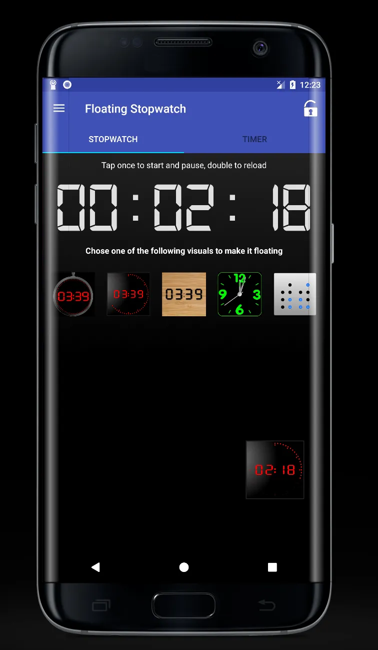 Floating Stopwatch & Timer | Indus Appstore | Screenshot