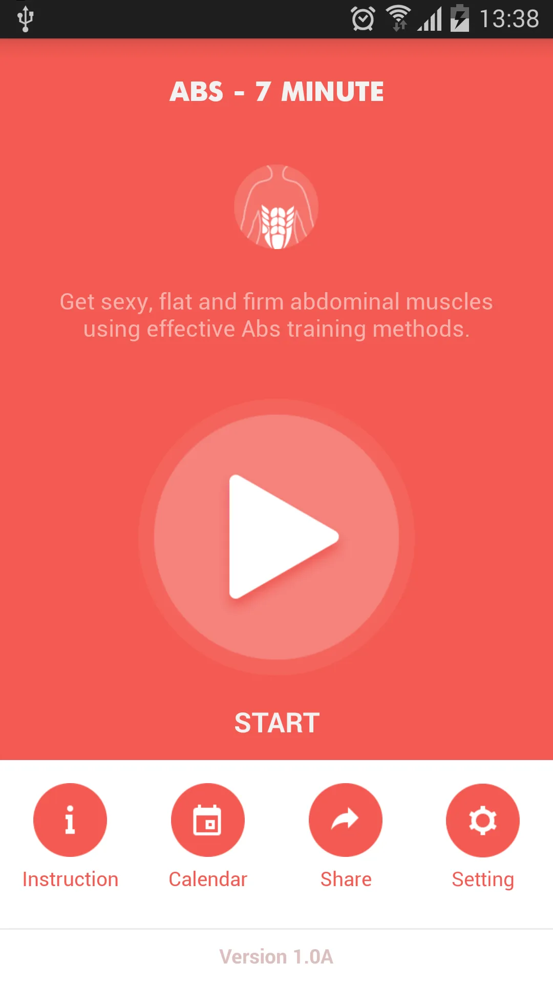 Abs workout 7 minutes | Indus Appstore | Screenshot