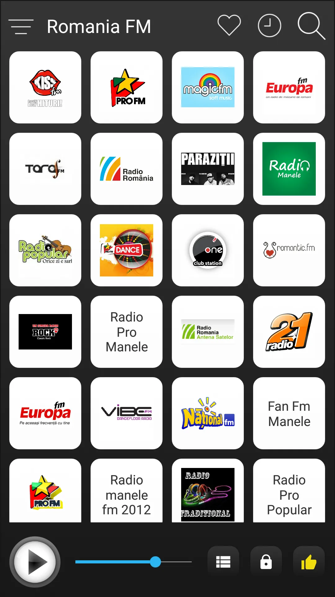 Romania Radio FM AM Music | Indus Appstore | Screenshot