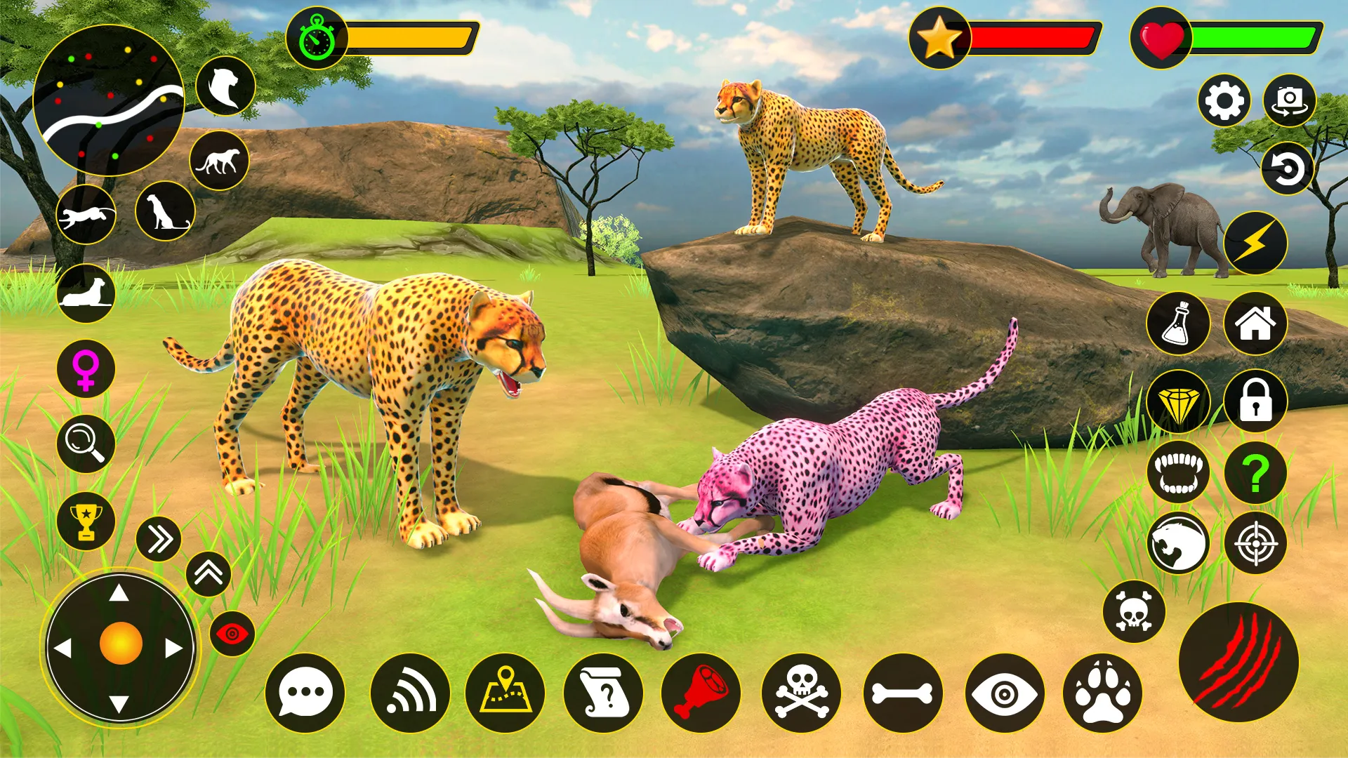 Cheetah Simulator Cheetah Game | Indus Appstore | Screenshot