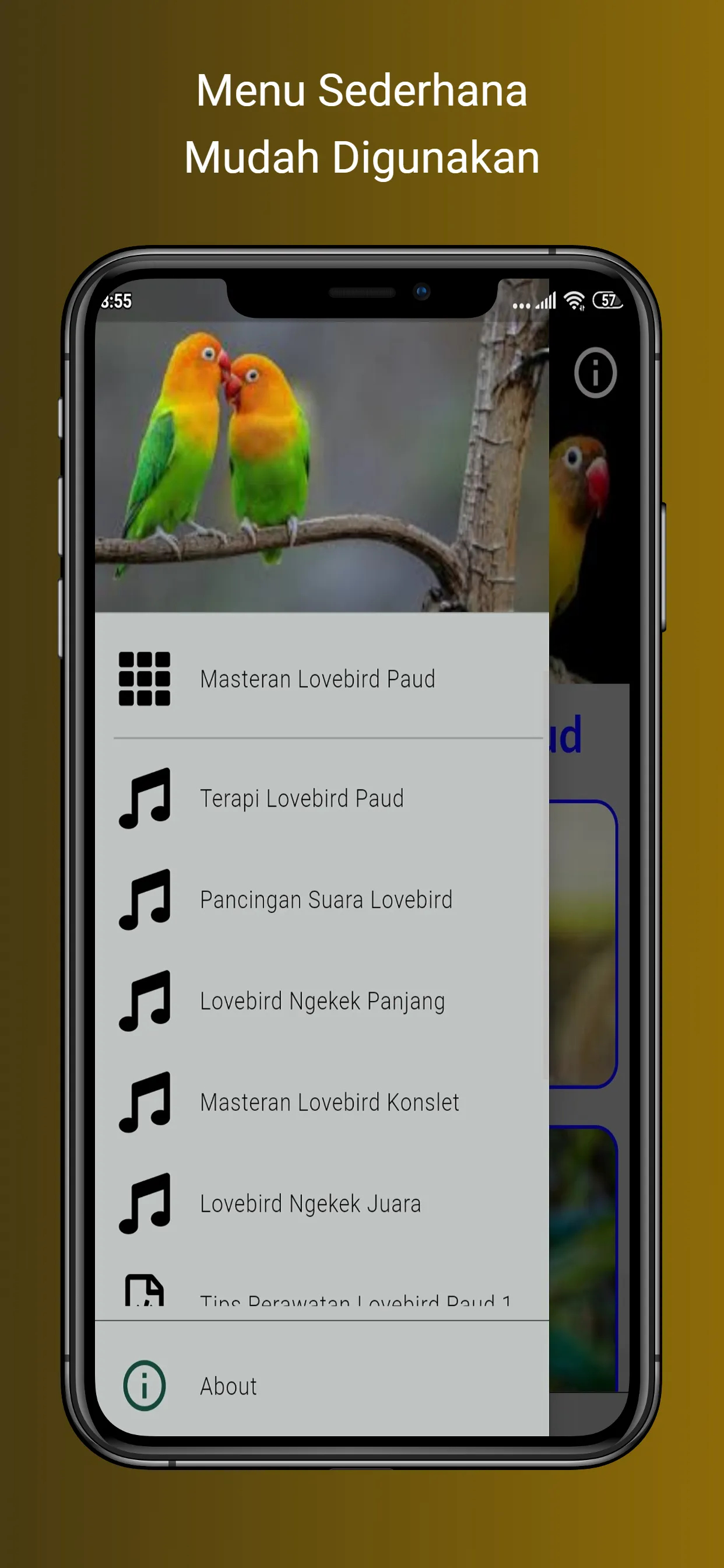 Masteran Lovebird Paud Konslet | Indus Appstore | Screenshot