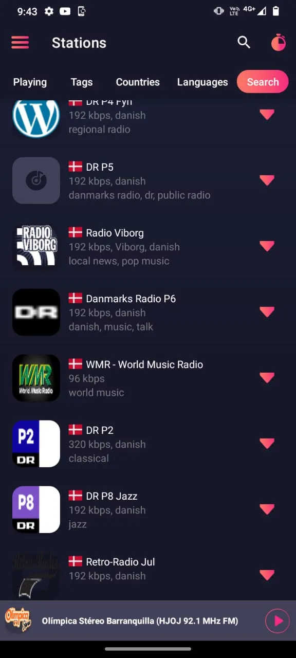 DR Radio P5 App DK | Indus Appstore | Screenshot