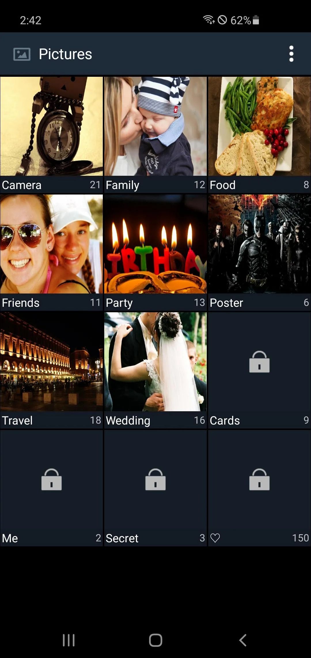 Secure Gallery (Lock/Hide Pict | Indus Appstore | Screenshot