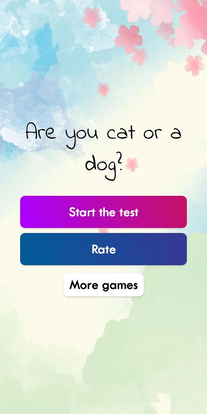 Am I a cat or dog? Test | Indus Appstore | Screenshot