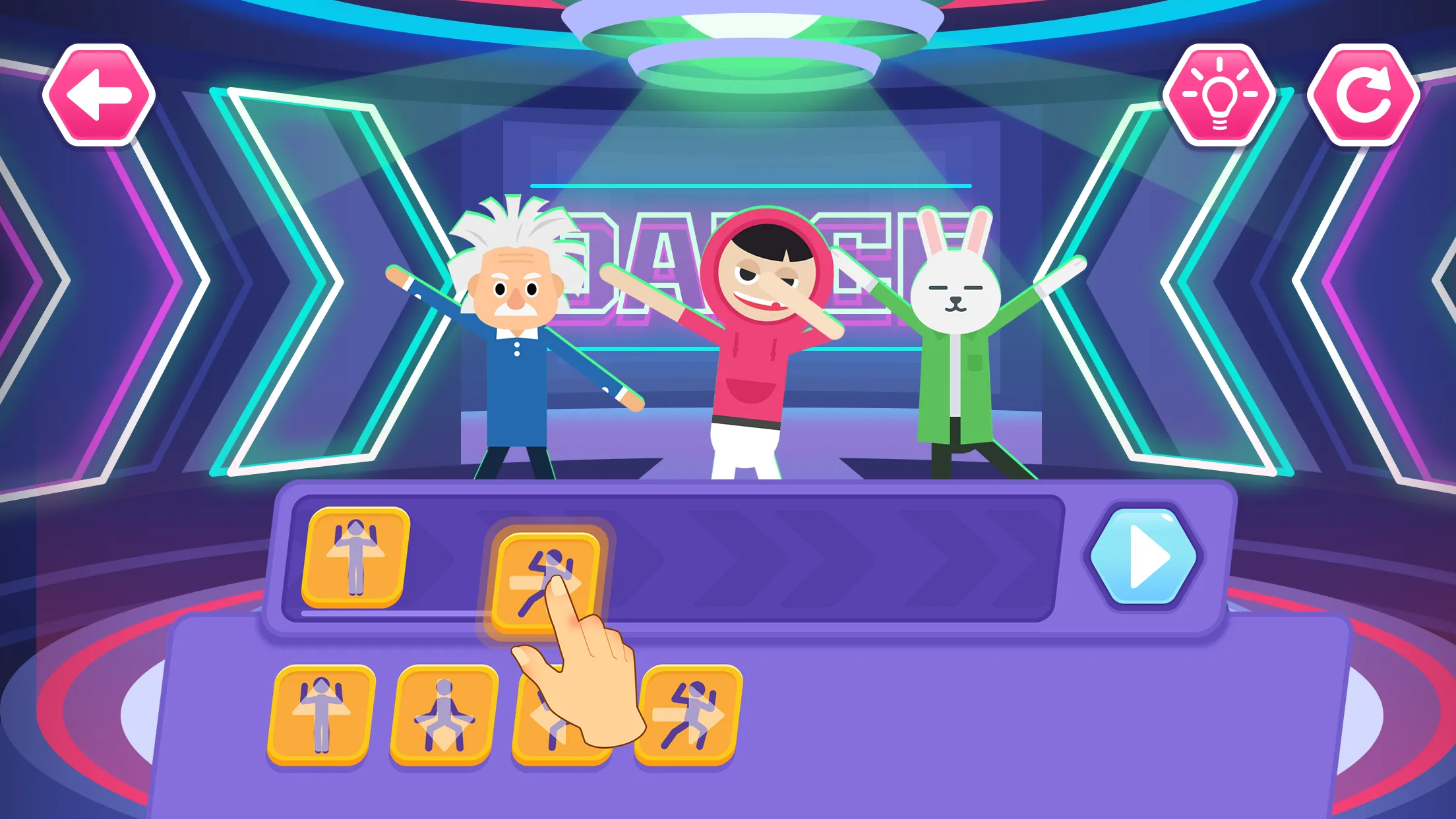 Dance Party Coding for kids | Indus Appstore | Screenshot