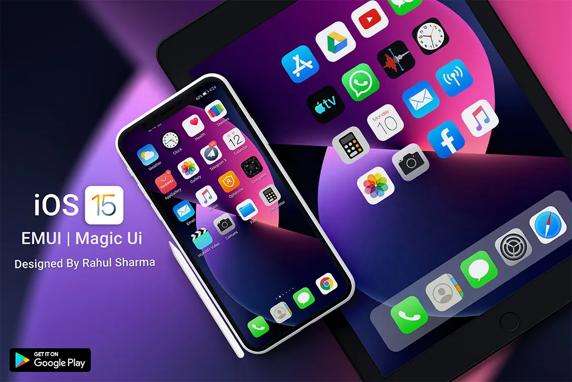 OS15 EMUI | MAGIC UI THEME | Indus Appstore | Screenshot