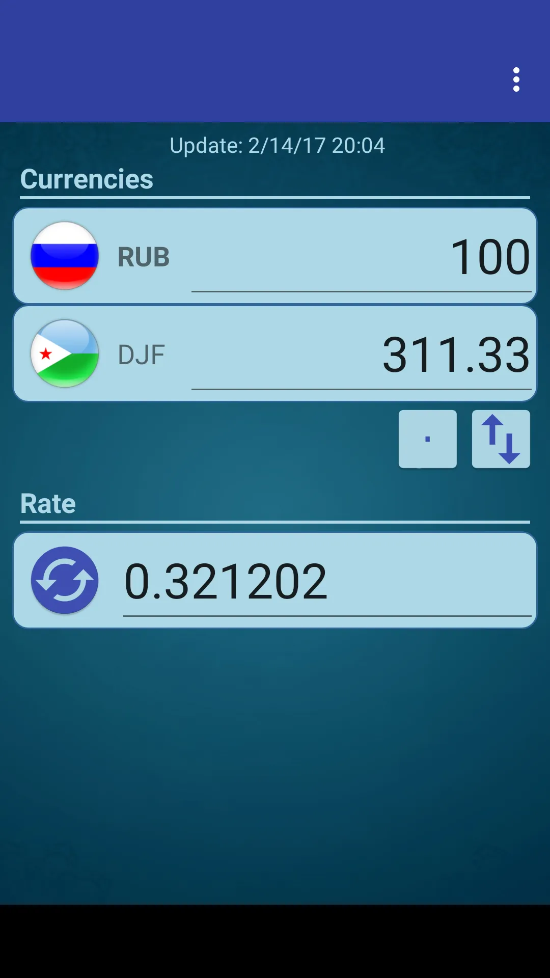 RUS Ruble x Djiboutian Franc | Indus Appstore | Screenshot