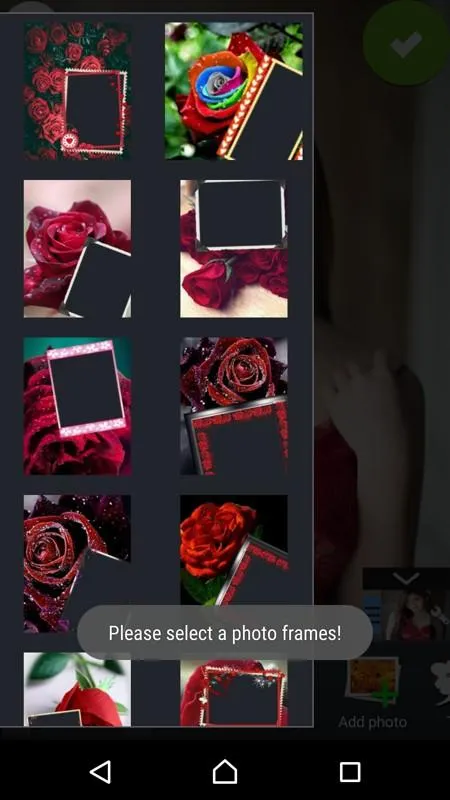 Rose Photo Frames | Indus Appstore | Screenshot