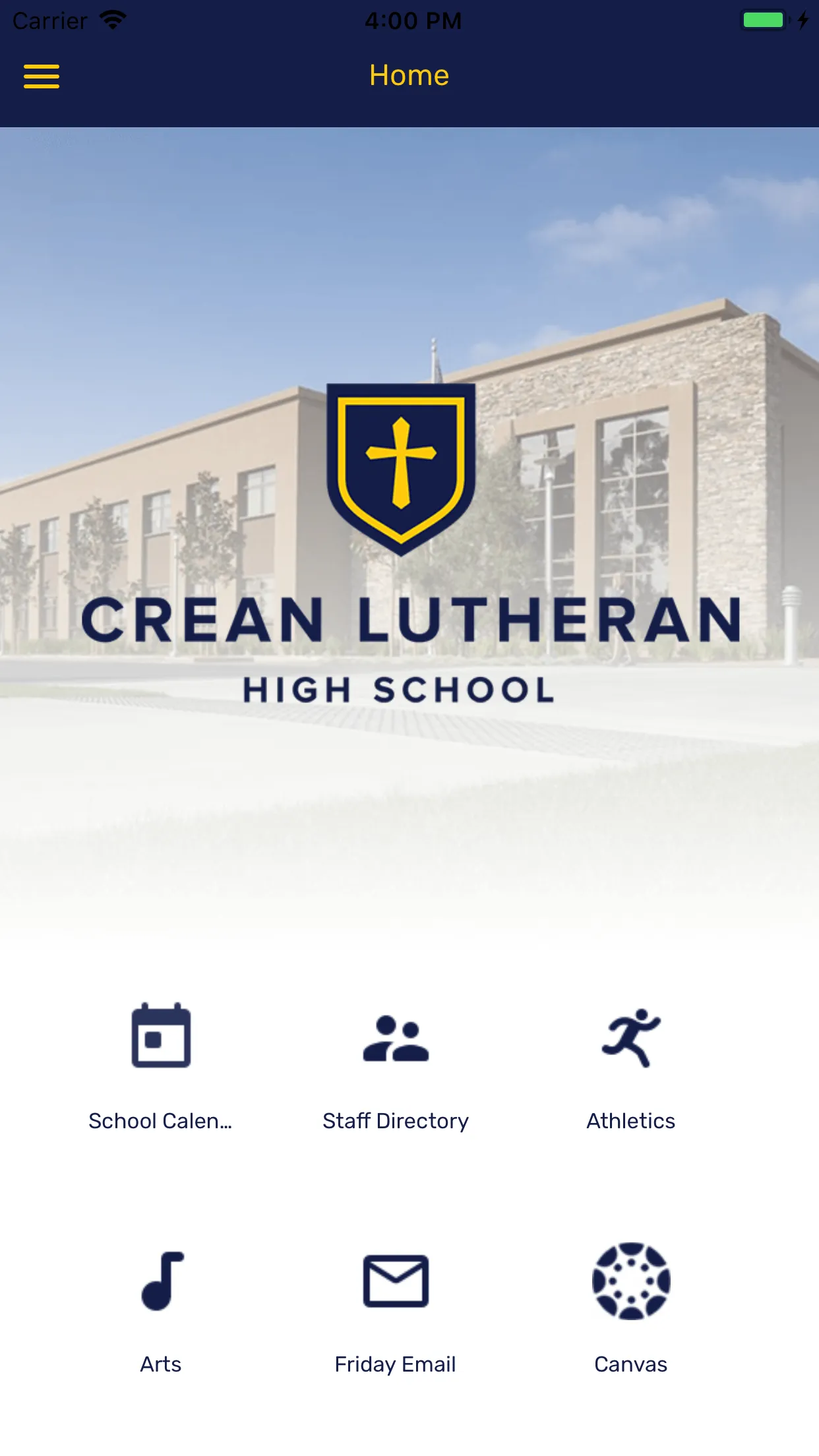 Crean Lutheran High School | Indus Appstore | Screenshot