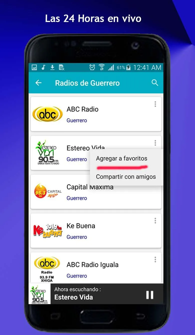 Radios de Guerrero | Indus Appstore | Screenshot