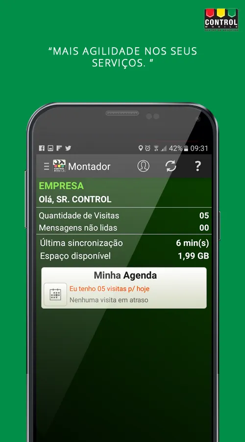 Control Móbile - Montadores | Indus Appstore | Screenshot