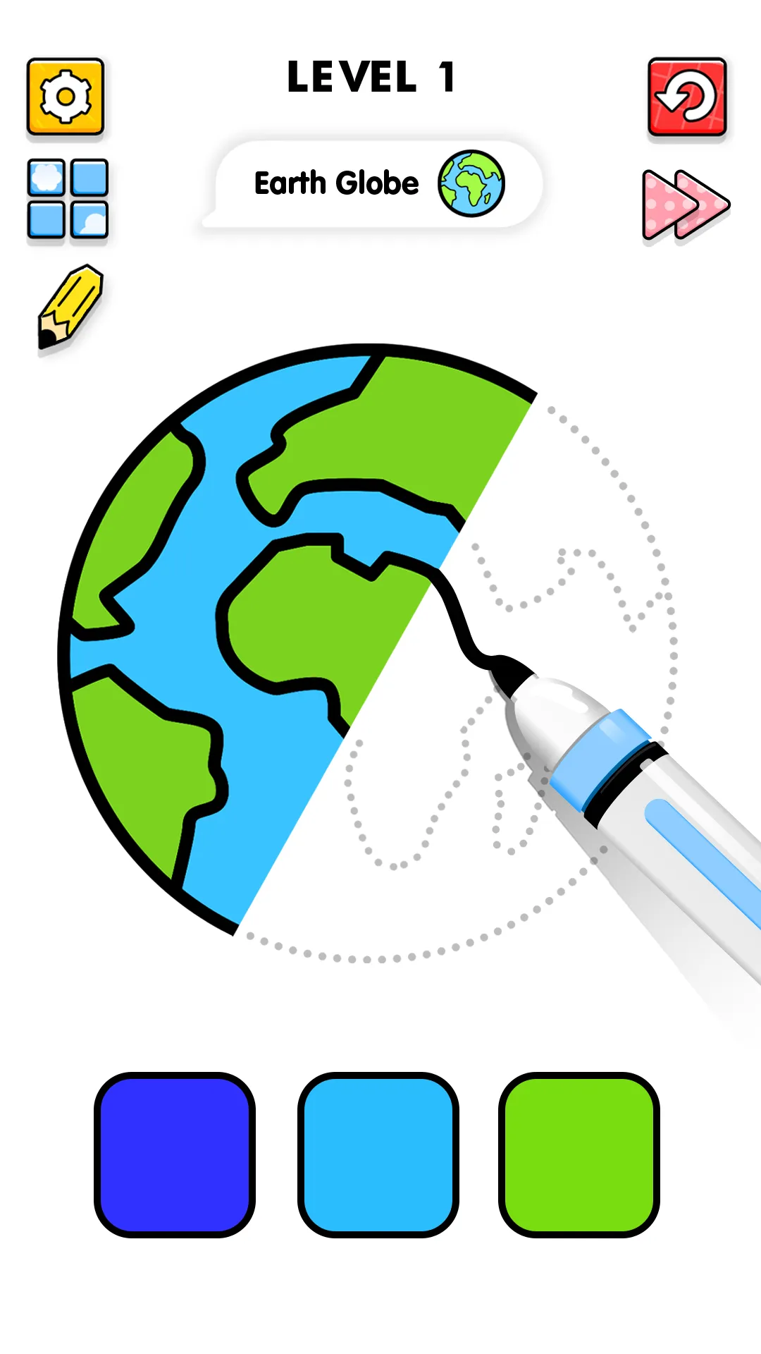 Color & Draw : Satisfying Game | Indus Appstore | Screenshot