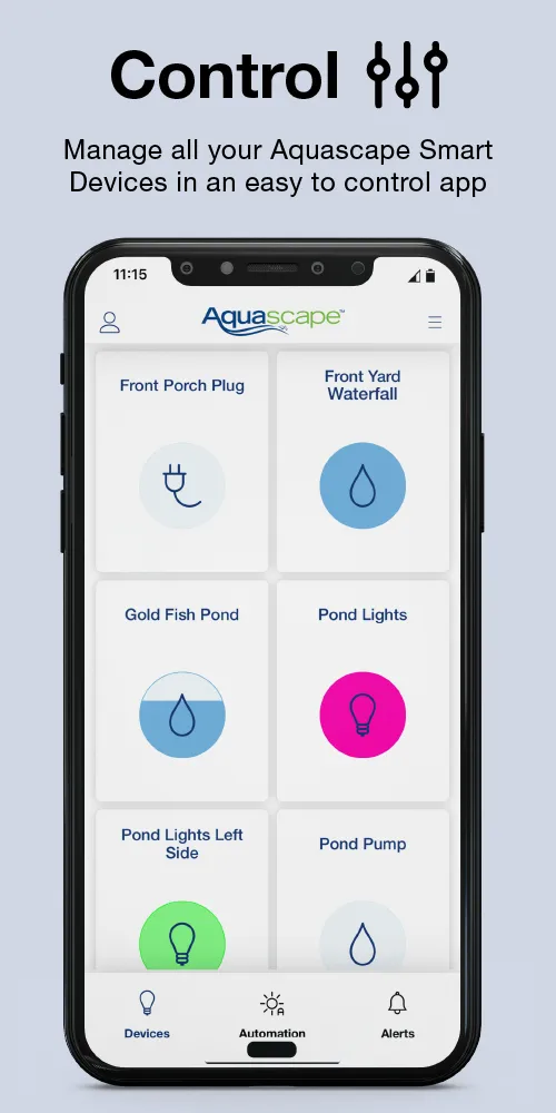 Aquascape Smart Control App | Indus Appstore | Screenshot