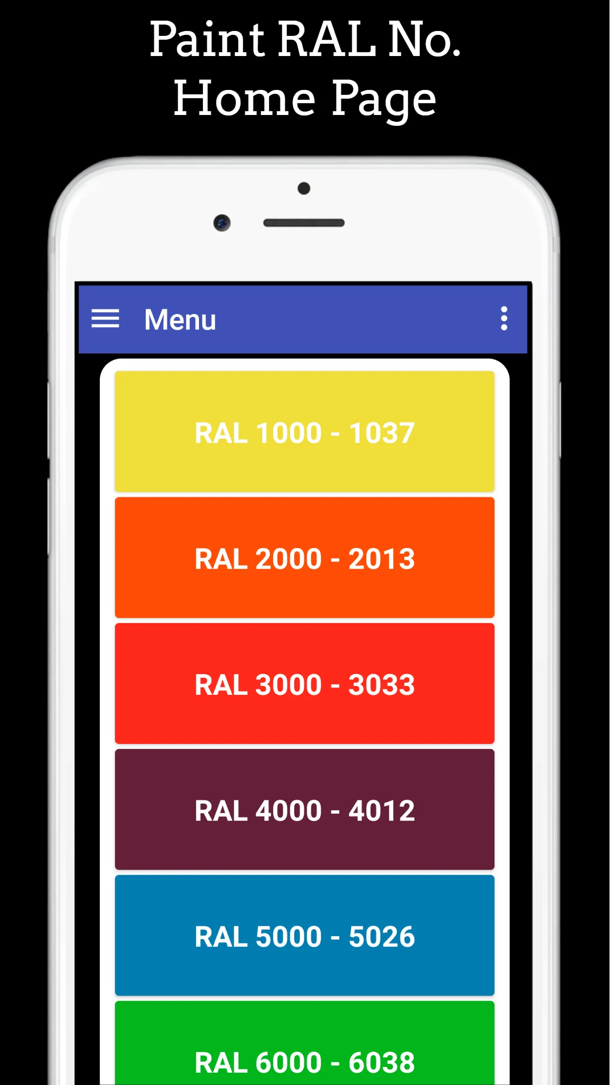 Paint RAL No | Indus Appstore | Screenshot