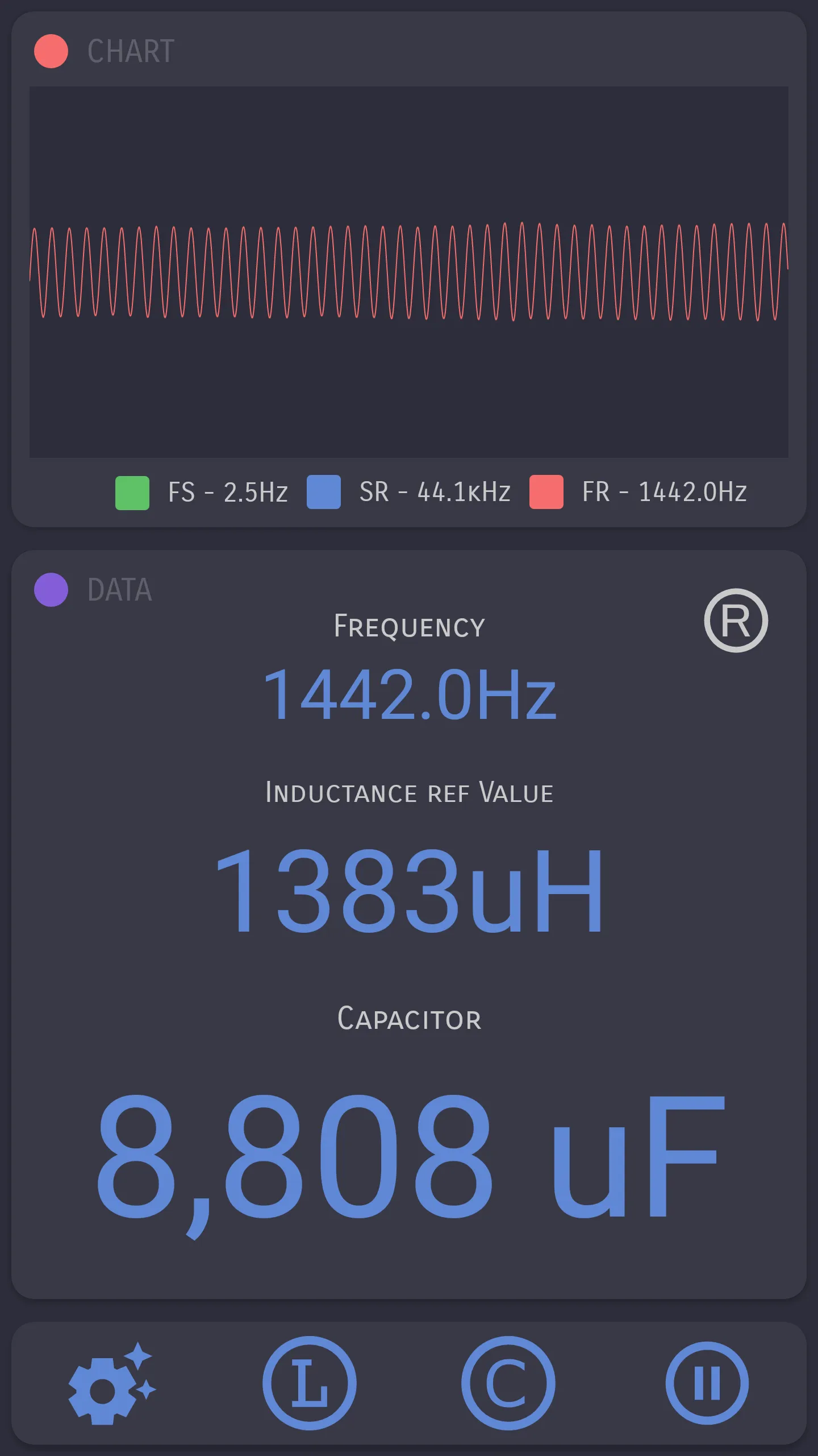 LC meter (DIY project) | Indus Appstore | Screenshot