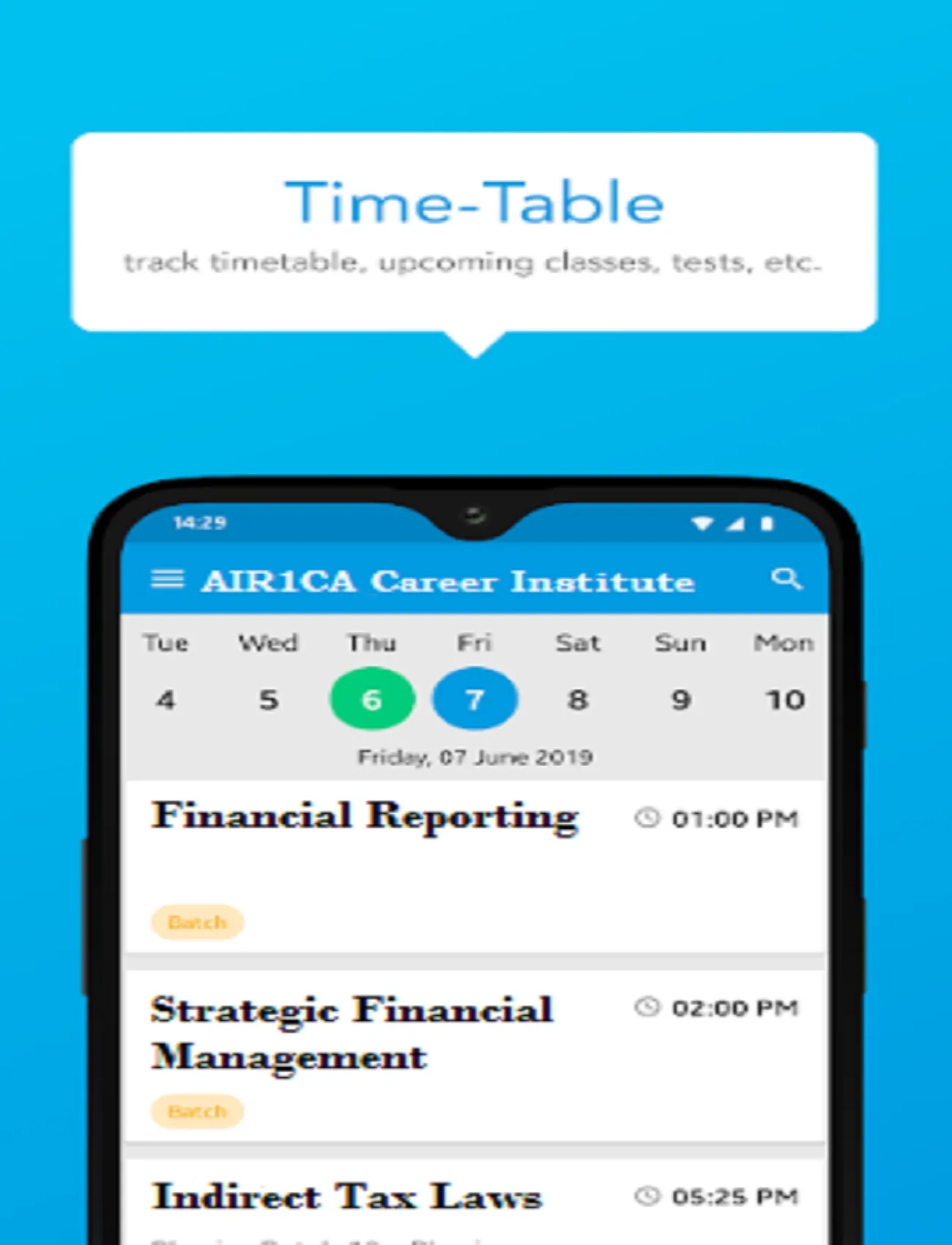 AIR1CA Career Institute | Indus Appstore | Screenshot