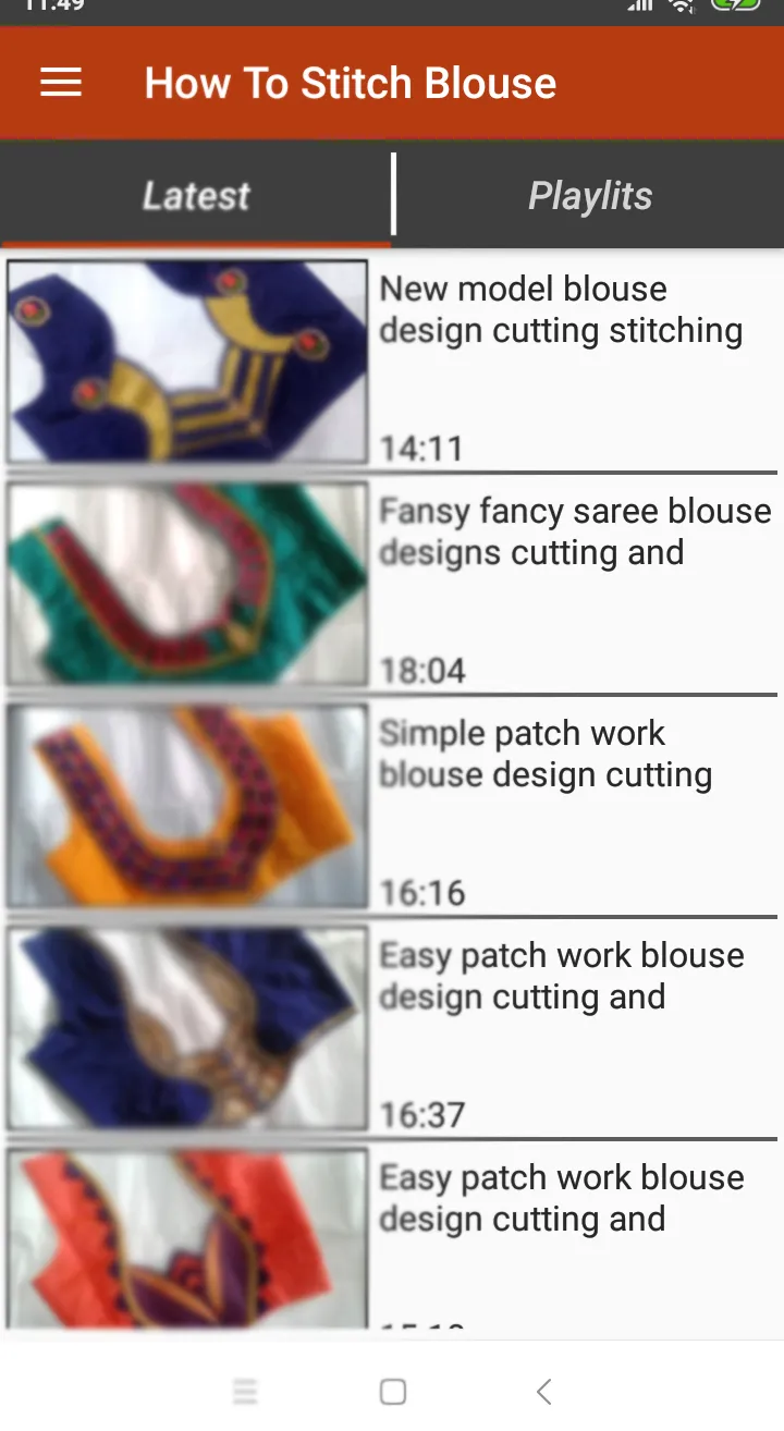 Blouse Cutting And Stitching | Indus Appstore | Screenshot