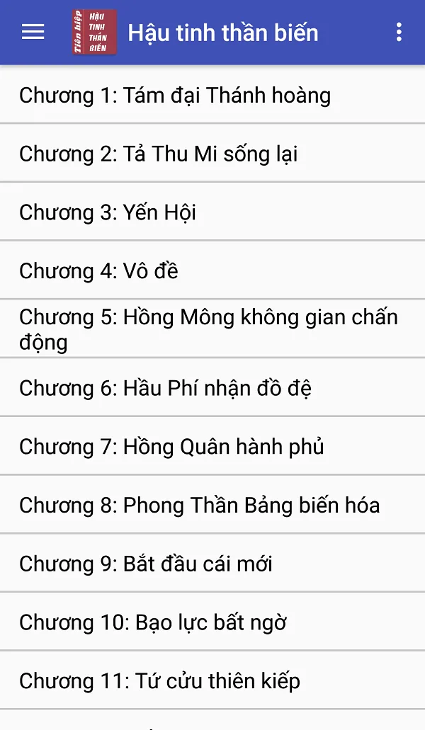 Hau tinh than bien - Tien hiep | Indus Appstore | Screenshot