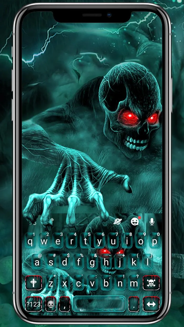 Zombie Skull 2 Theme | Indus Appstore | Screenshot