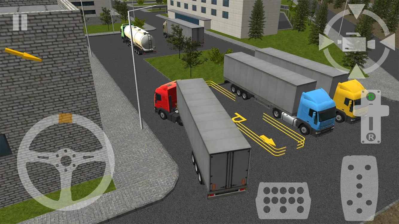 Semi Driver Trailer Parking 3D | Indus Appstore | Screenshot