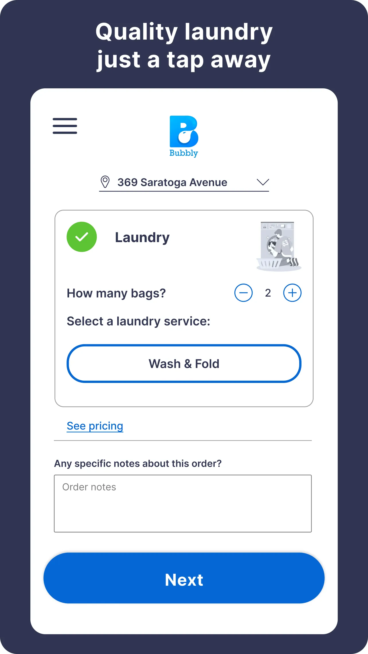 Bubbly Laundry | Indus Appstore | Screenshot