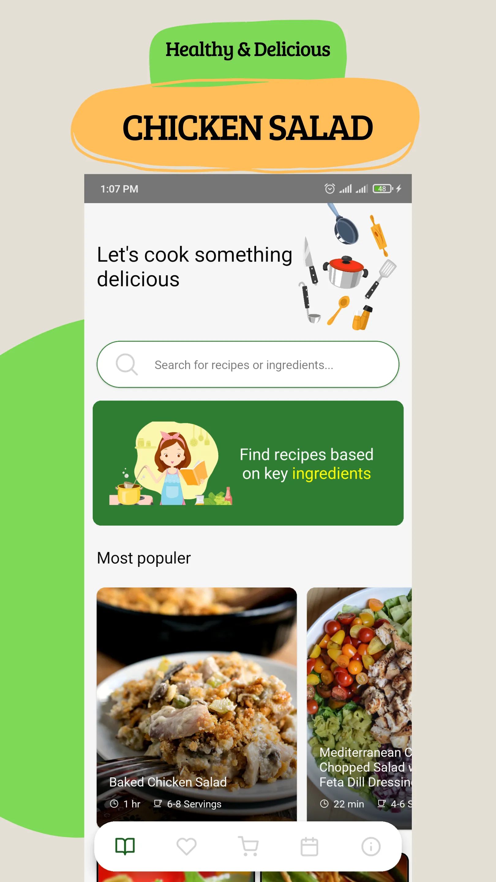 Chicken Salad Recipes | Indus Appstore | Screenshot