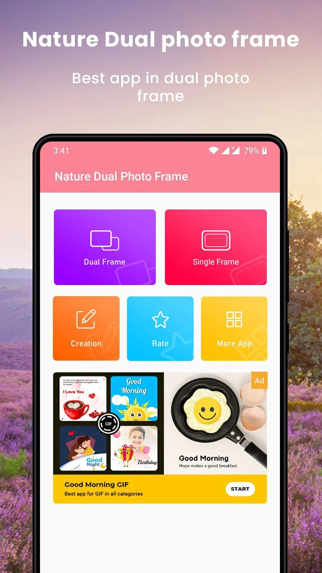 Nature Dual Photo Frame | Indus Appstore | Screenshot