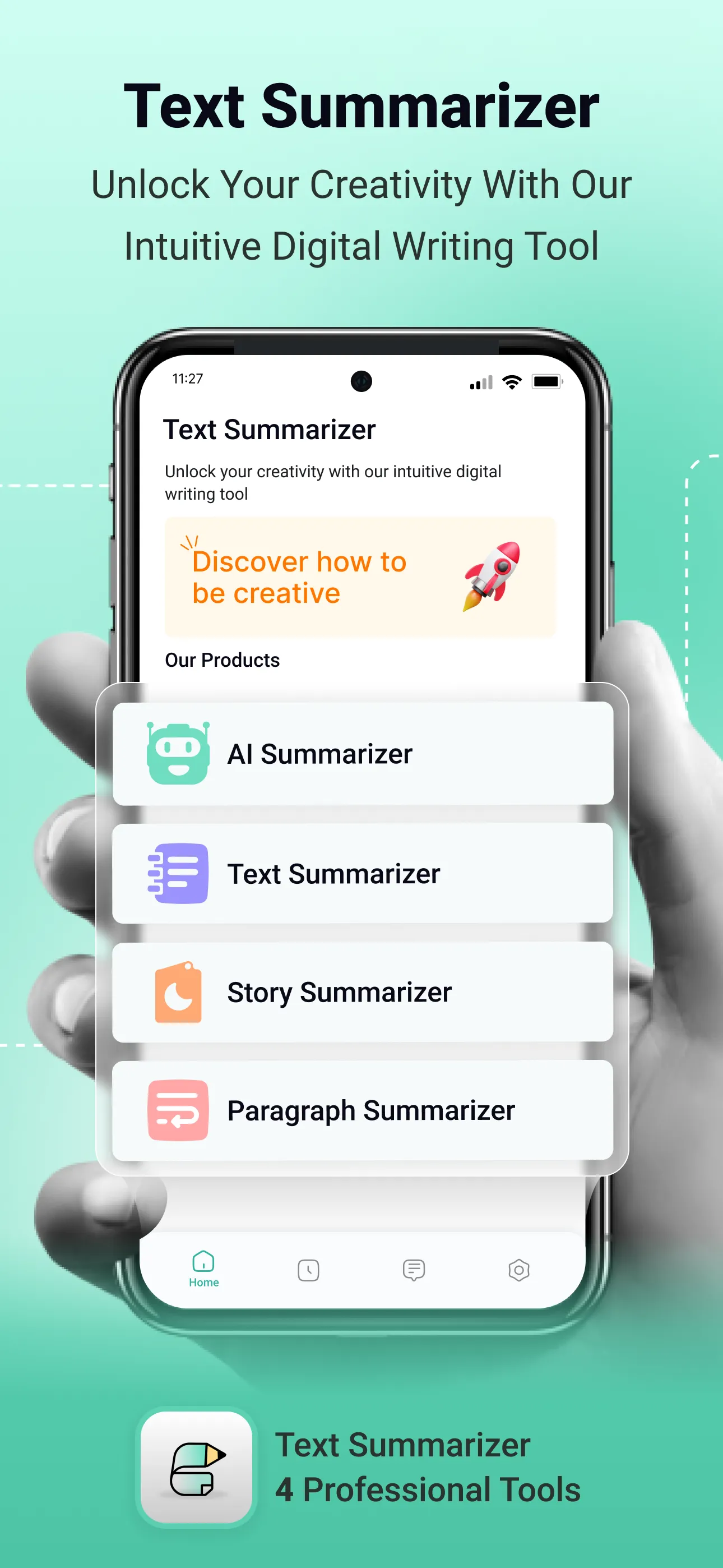 Text Summarizer – Auto Summary | Indus Appstore | Screenshot