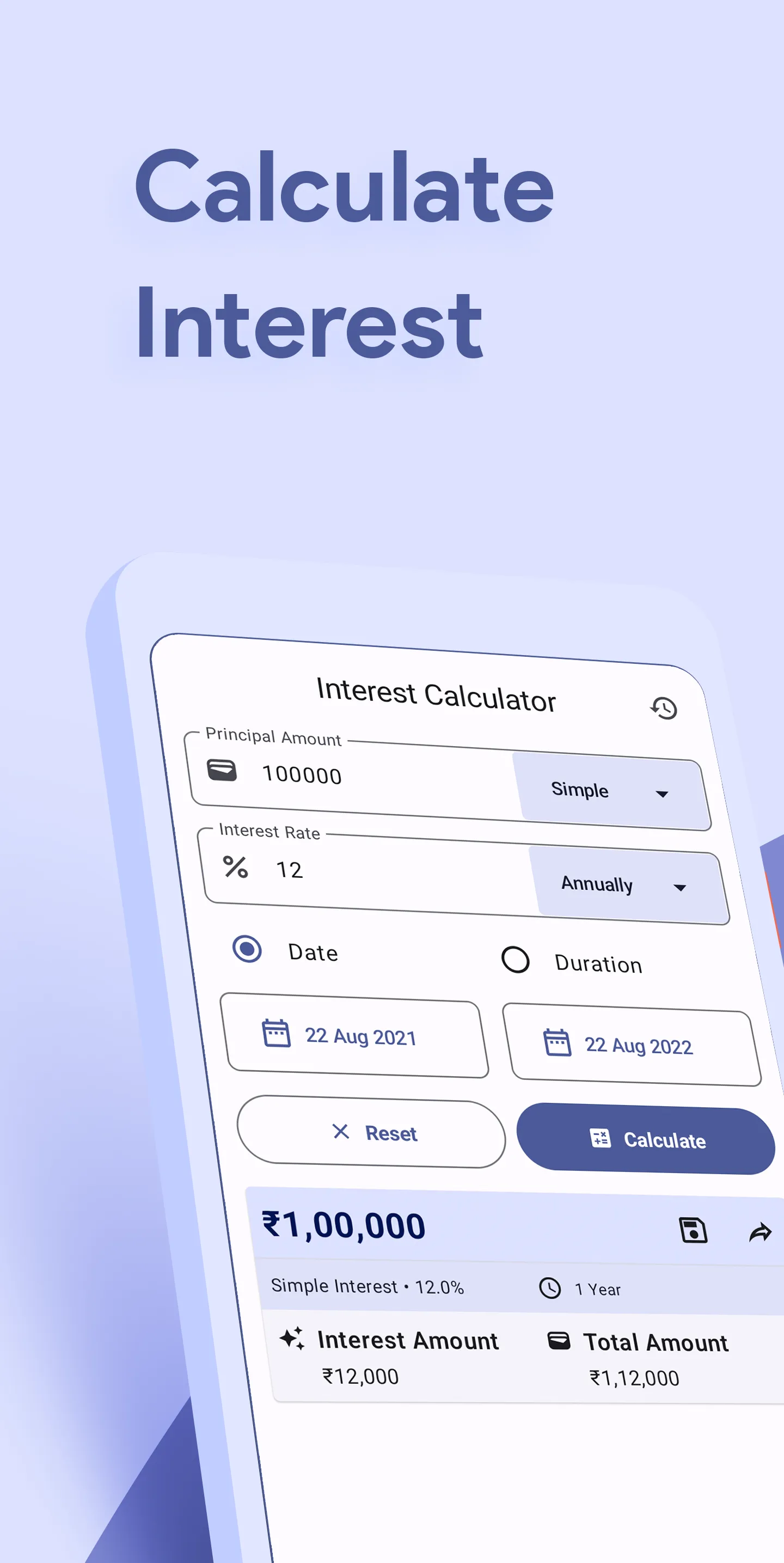 Village Interest Calculator | Indus Appstore | Screenshot