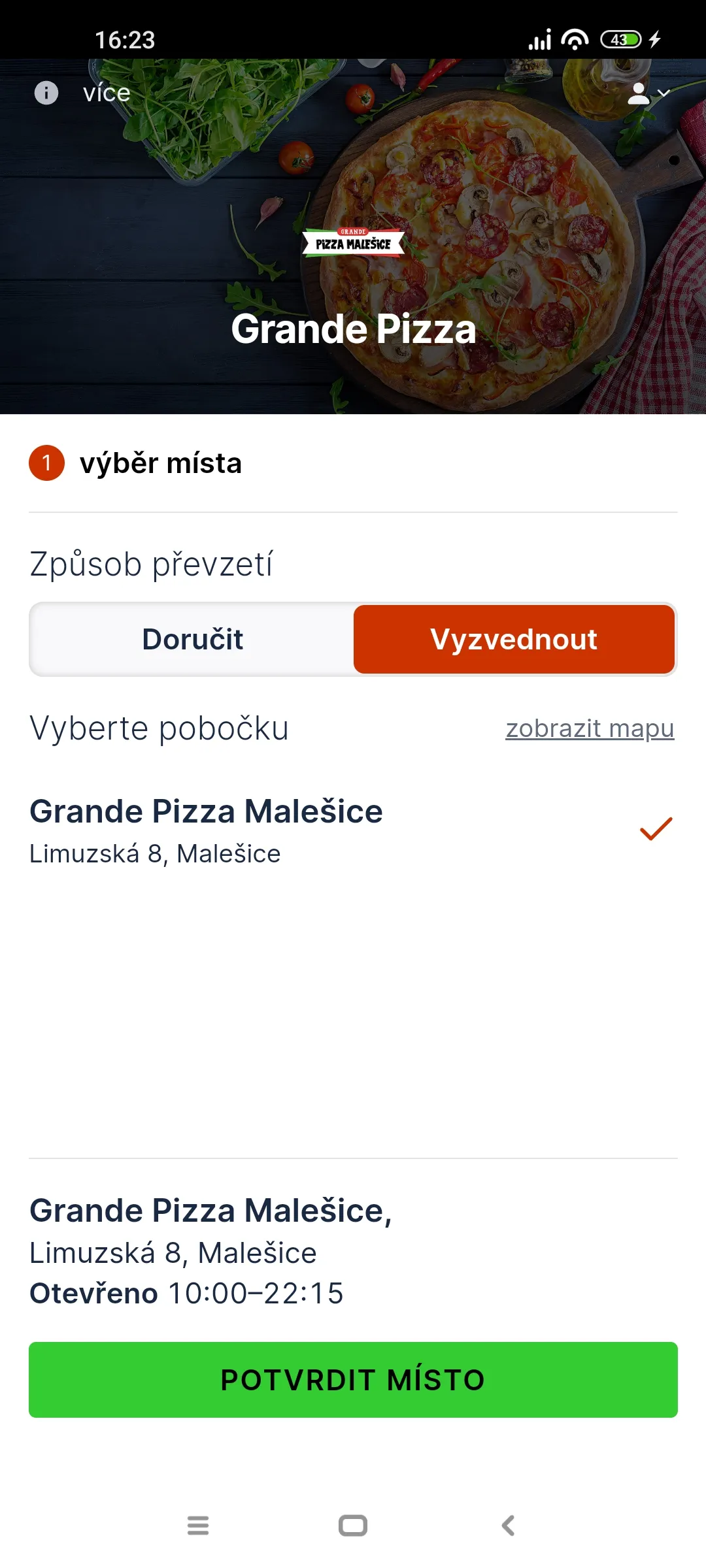 Grande Pizza Malešice | Indus Appstore | Screenshot