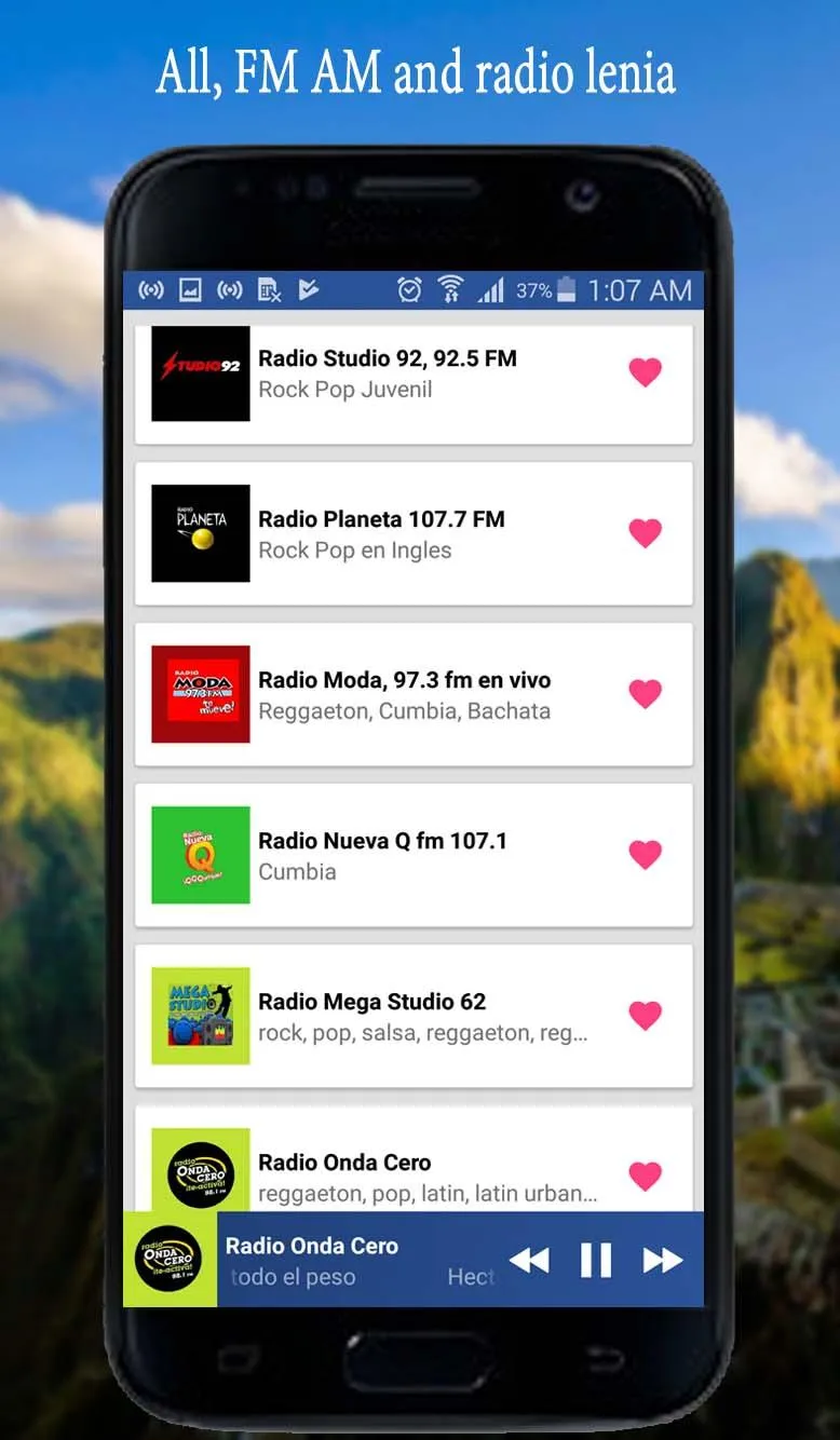 Radios del Peru | Indus Appstore | Screenshot