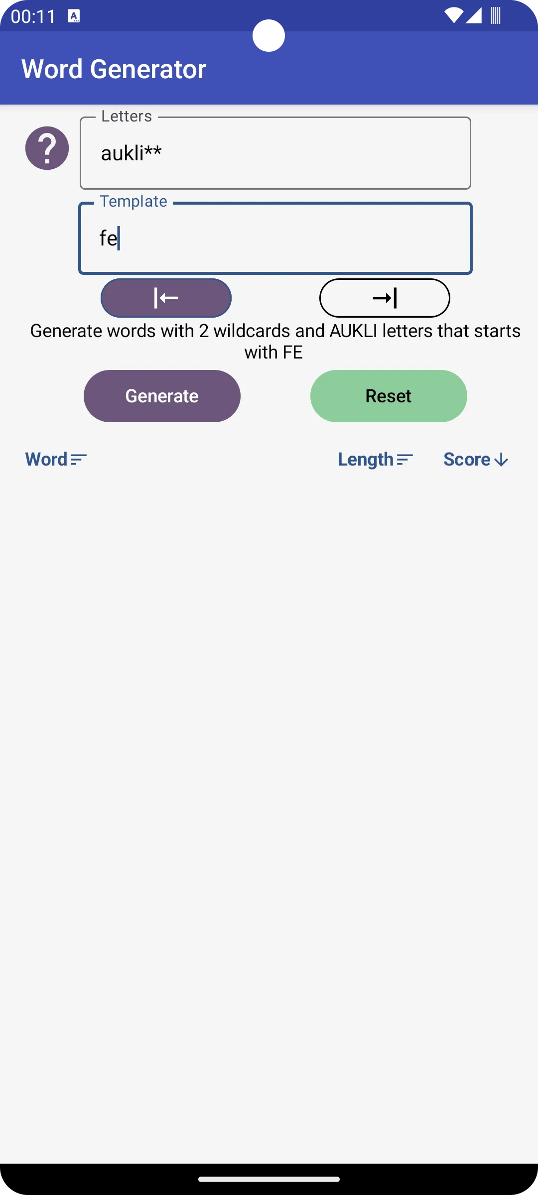 Word Generator Scrabble Solver | Indus Appstore | Screenshot