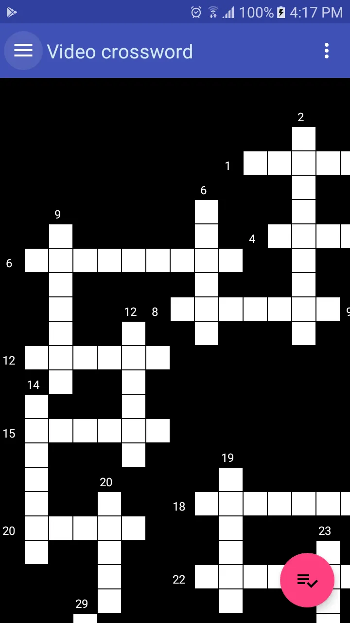 Video Crossword | Indus Appstore | Screenshot