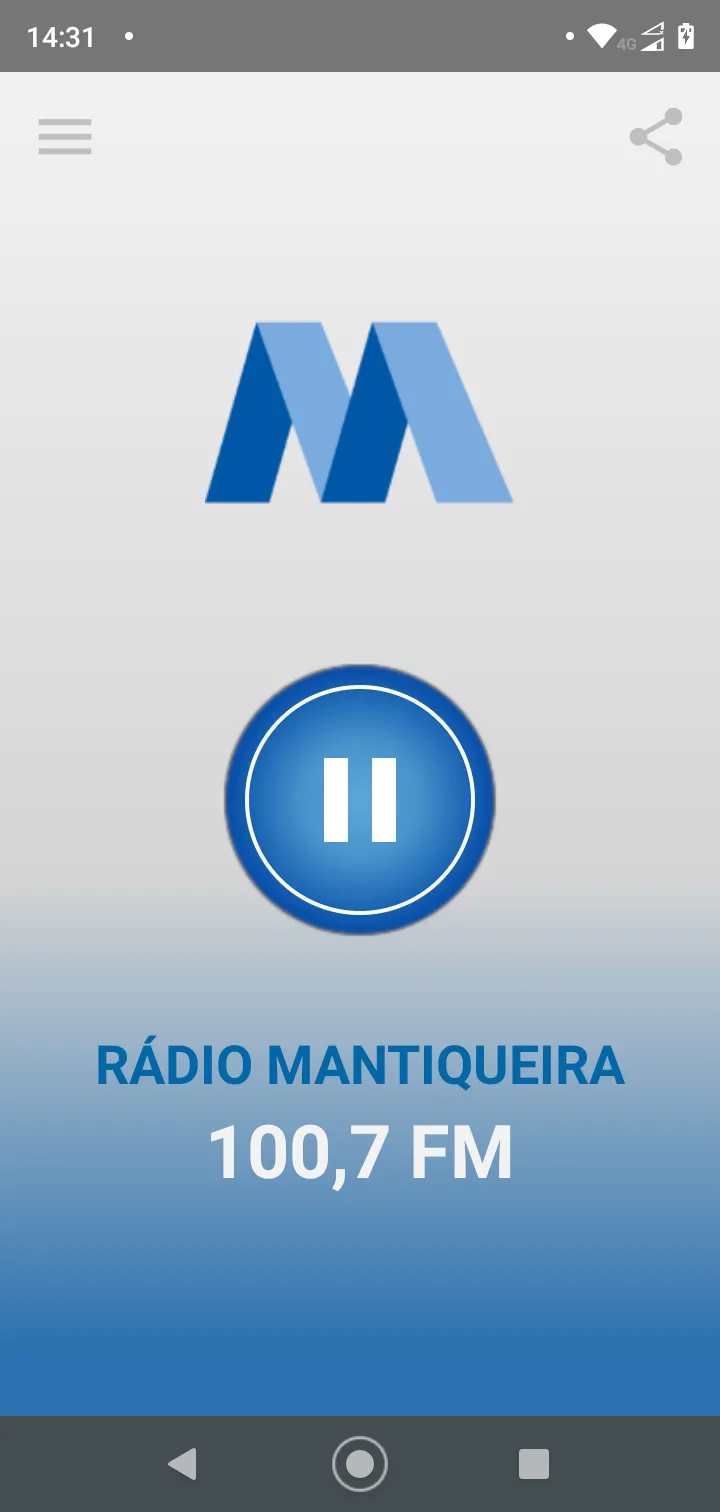 Rádio Mantiqueira FM | Indus Appstore | Screenshot