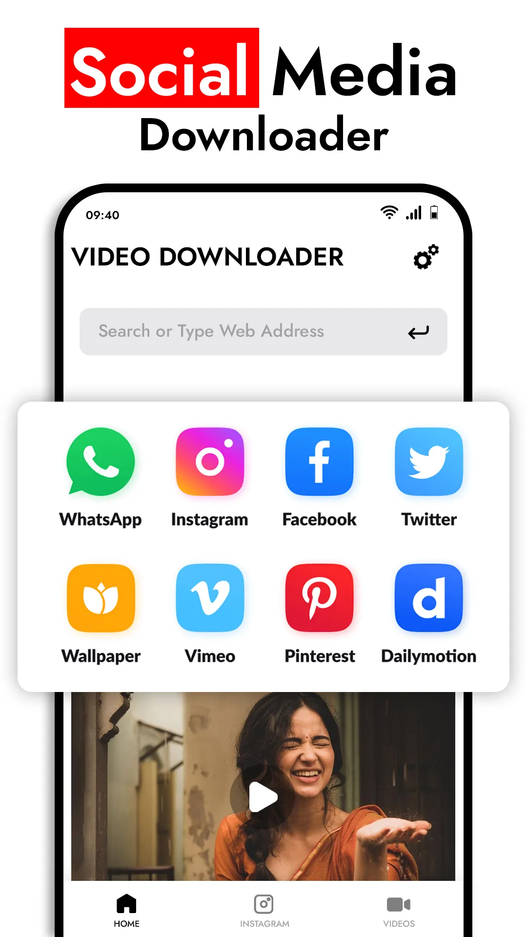 Video Downloader - Movie Saver | Indus Appstore | Screenshot