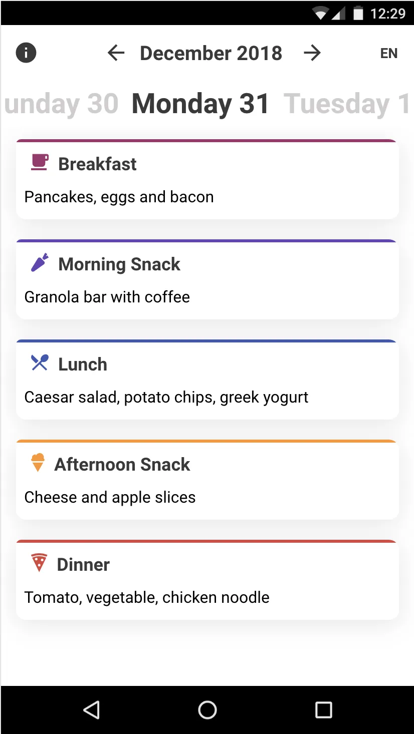 Meal Planning | Indus Appstore | Screenshot