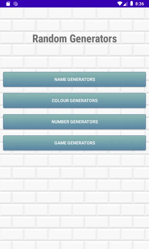 Random Generators | Indus Appstore | Screenshot