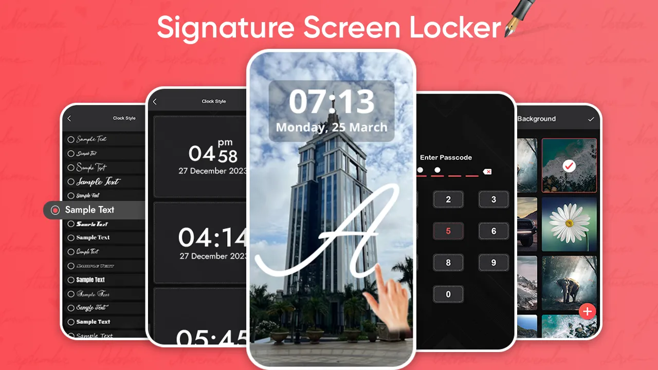 Signature Screen Locker | Indus Appstore | Screenshot