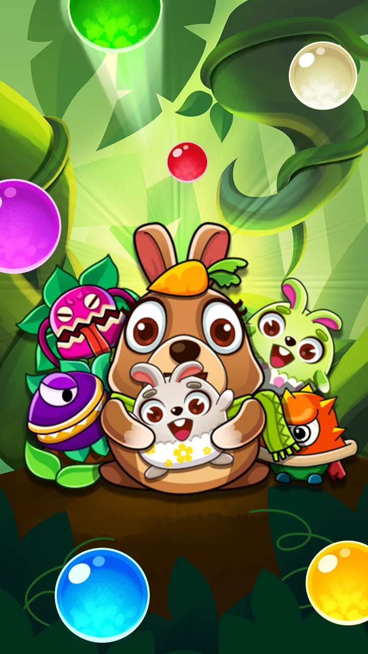 Bunny pop bubble pet puzzle | Indus Appstore | Screenshot