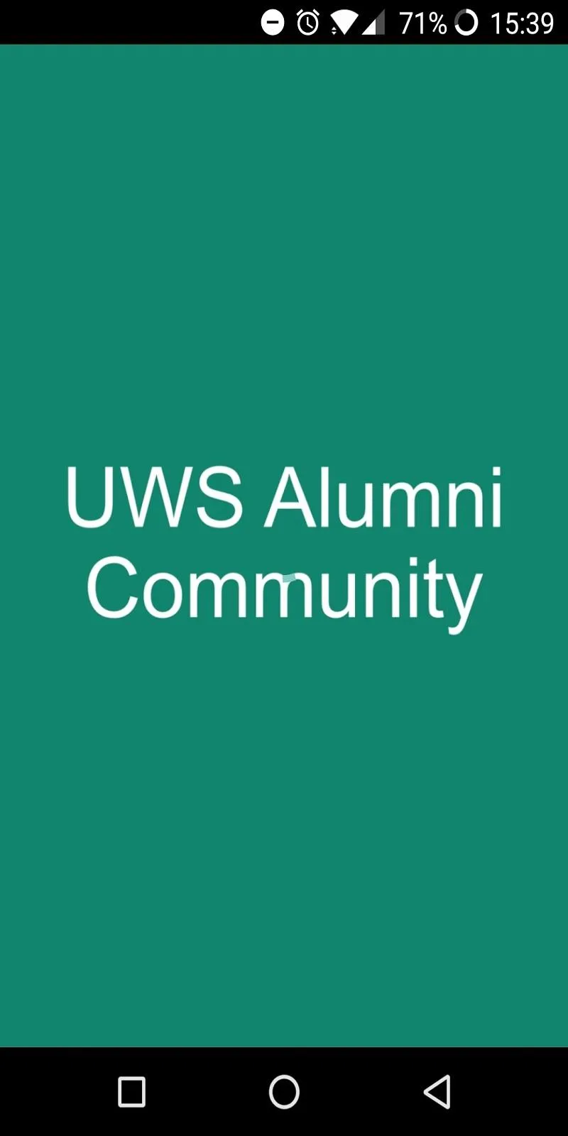 UWS Alumni Community | Indus Appstore | Screenshot