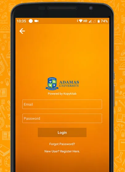 ADAMAS University (AU) Digital | Indus Appstore | Screenshot