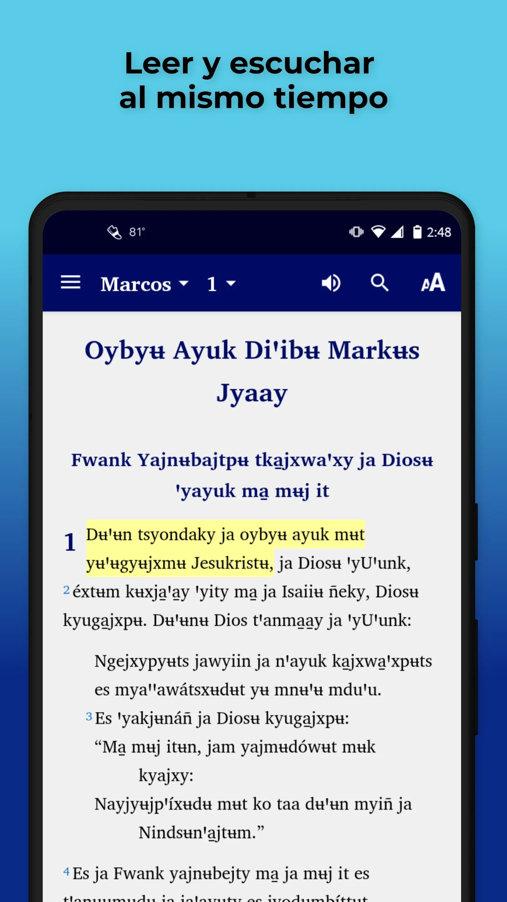 Juquila Mixe Bible | Indus Appstore | Screenshot