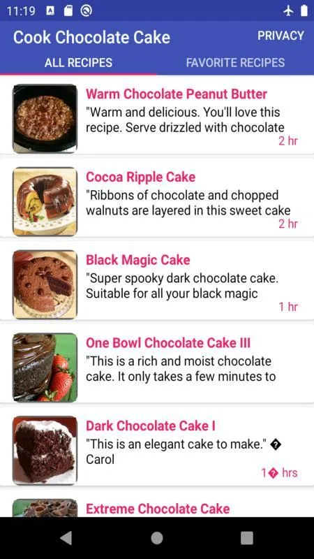 Cook chocolate cake | Indus Appstore | Screenshot