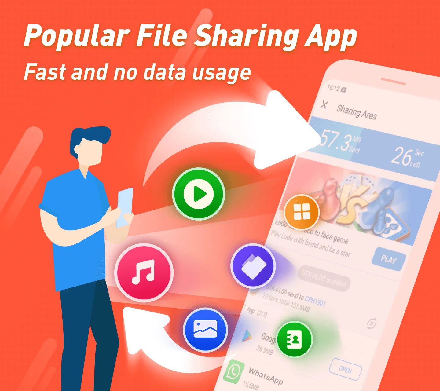 ShareKaro Mini: File Share App | Indus Appstore | Screenshot