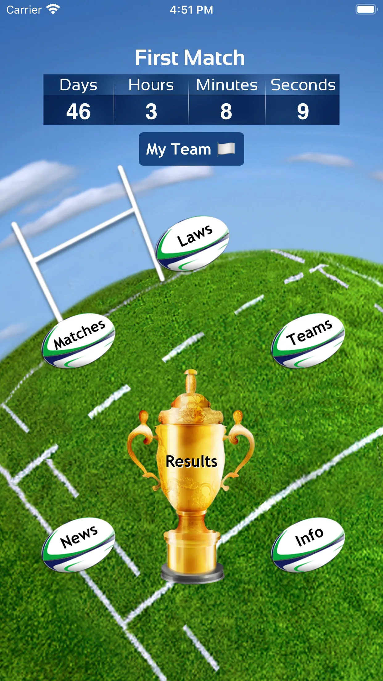 Rugby World App France 2023 | Indus Appstore | Screenshot