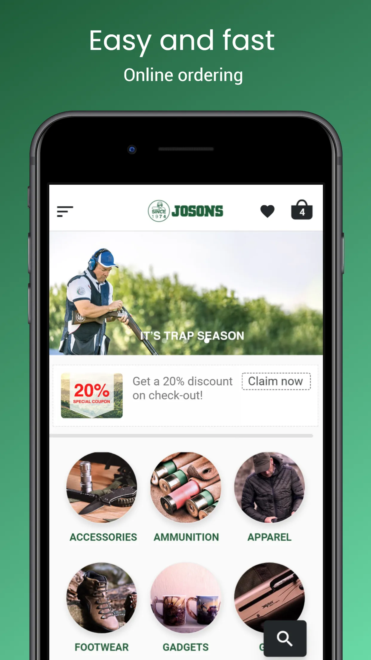 Josons Online Store | Indus Appstore | Screenshot