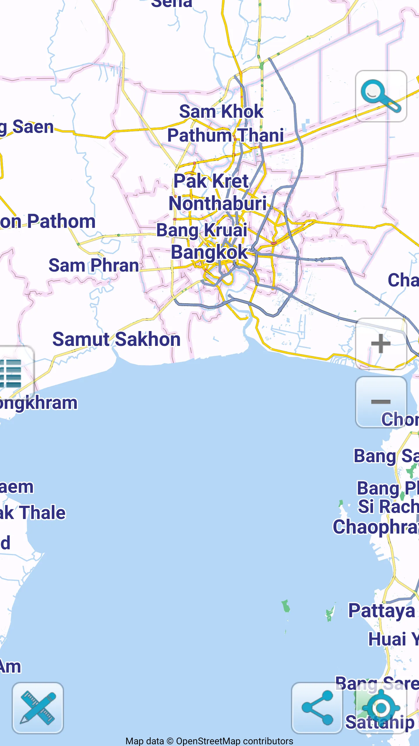 Map of Thailand offline | Indus Appstore | Screenshot