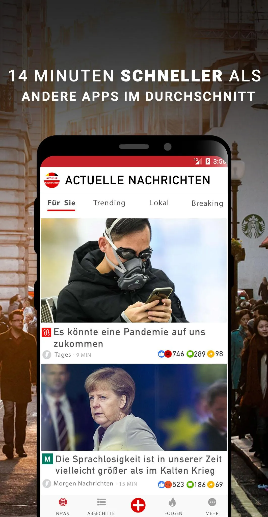 Eilmeldung Deutschland | Indus Appstore | Screenshot